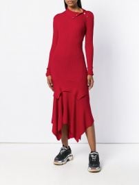 Stella McCartney Asymmetric Knit Dress - Farfetch at Farfetch